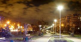 В Ипатовском округе завершается модернизация уличного освещения