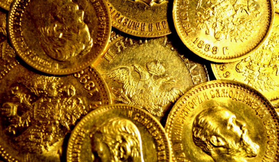 клад золотых монет