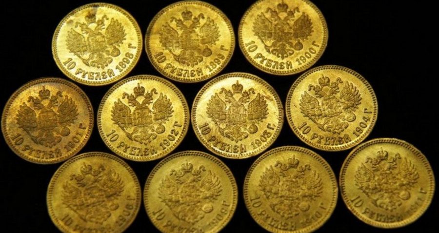 Хищение золотых монет
