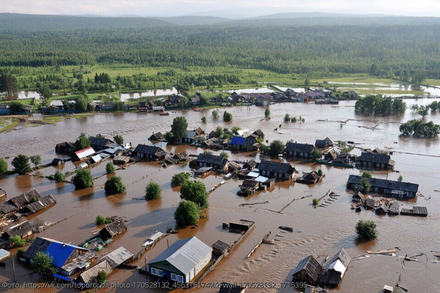 Затопленный населённый пункт