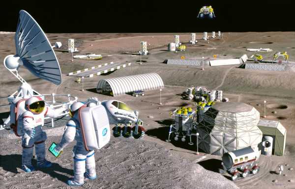 NASA и Роскосмос в проекте исследования Луны