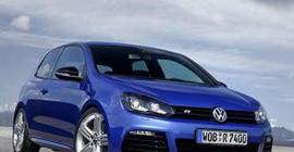 В России стартуют продажи мощного спорткара Volkswagen Golf R