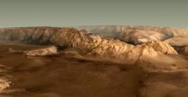 Астрономами представлена трехмерная карта Марса