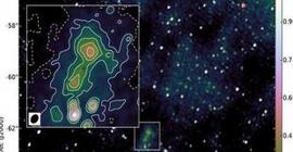 В центре галактики обнаруженной астрономами находится черная дыра