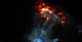 «Божья рука» в 1300 световых лет от Земли (Видео)
