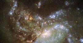 &quot;Хаббл&quot; обнаружил новорождённую галактику в созвездии Геркулеса