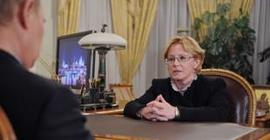 Скворцова рассказала Путину о младенческой смерти