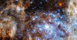 Телескоп «Хаббл» обнаружил плеяду звёзд-монстров