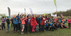 В Березовском ущелье состоялось открытие III Международного фестиваля по хайлайну