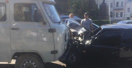 Погоня в Кисловодске закончилась аварией