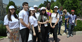 Вторая делегация студентов стран БРИКС и ШОС посетила Кисловодск