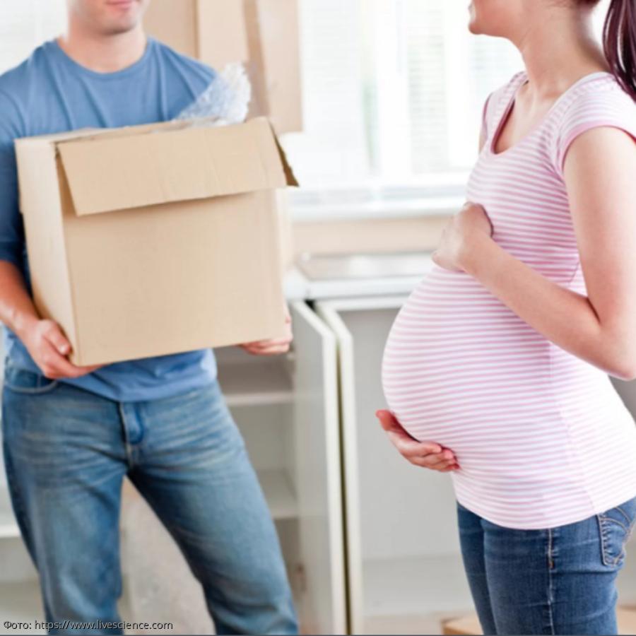 Переезд в новый дом во время беременности может повышать риски преждевременных родов
