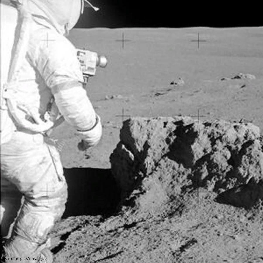 Камень, доставленный с Луны миссией «Аполлон-14», оказался куском земной породы