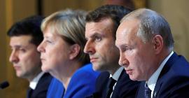 Участники саммита в Париже договорились о перемирии на востоке Украины