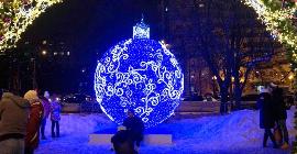 На время фестиваля «Путешествие в Рождество» Москва преобразится в большую праздничную площадку