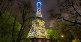 Петршинская башня в Праге – чешская копия Эйфелевой в Париже