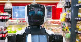 Один из супермаркетов Walmart принял на работу российского робота