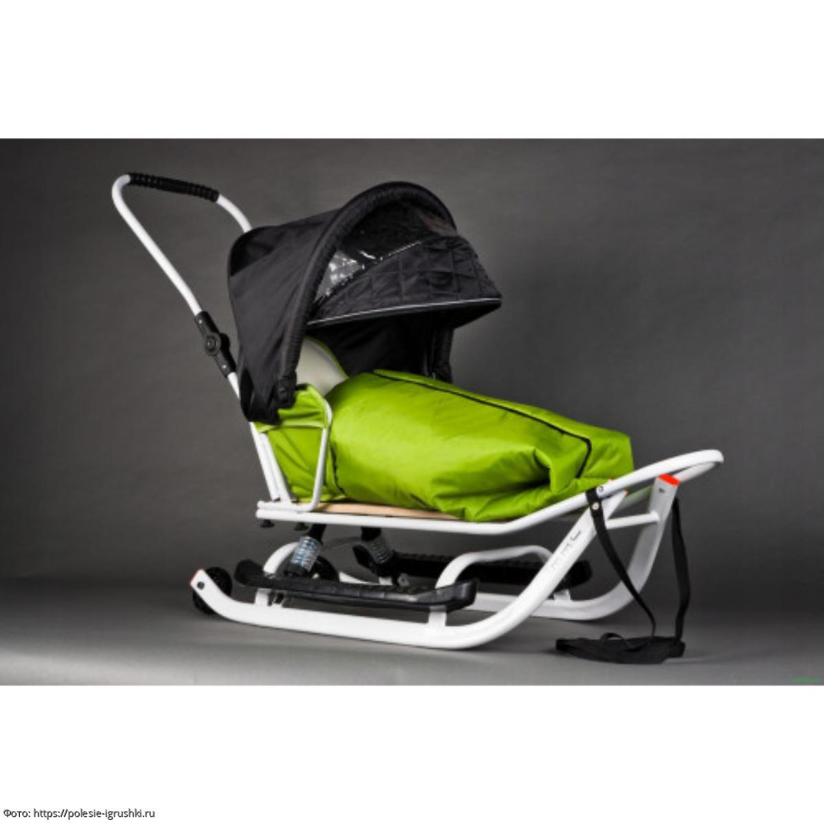 Рейтинг ТОП-10 популярных моделей санок-колясок для детей