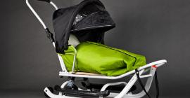 Рейтинг ТОП-10 популярных моделей санок-колясок для детей