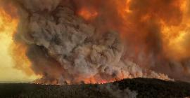 Недавние масштабные пожары в Австралии резко нагрели стратосферу