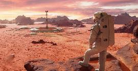 Ученые хотят производить железо на Марсе из солнечного света, воздуха и местных пород