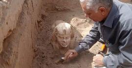 В Египте обнаружен улыбающийся сфинкс, предположительно, изображающий императора Клавдия