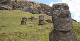 На острове Пасхи нашли еще одну статую моаи