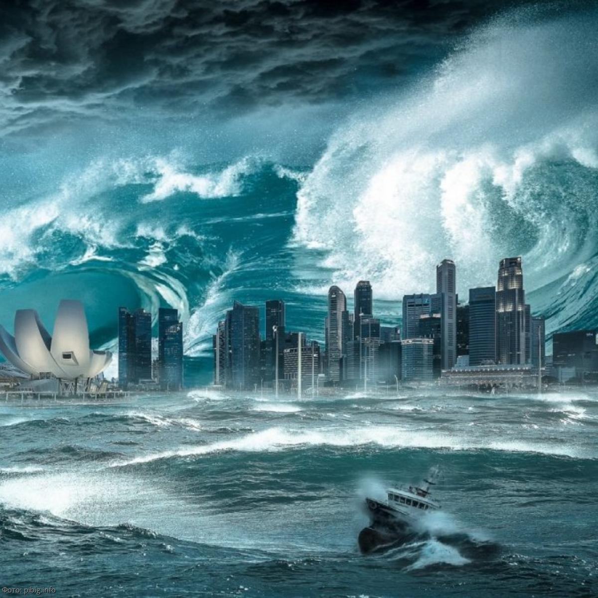 Уровень мирового океана был. ЦУНАМИ В Нью-Йорке. Нью-Йорк Сити ЦУНАМИ. ЦУНАМИ Сингапур. Волна ЦУНАМИ Нью Йорк.