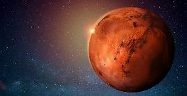 Древний удар астероида создал на Марсе два миллиарда вторичных кратеров