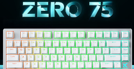 Mchose Zero 75 клавиатура с рекордной частотой опроса 8000 Гц покоряет китайский рынок