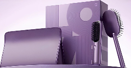 Расчёска Xiaomi Mijia Zhenai Gift Box Purple: набор для ухода и укладки волос с ионизацией