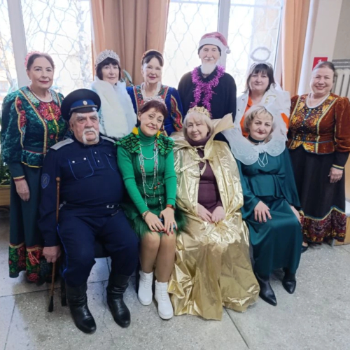 Народный казачий ансамбль ''Долина'' выступил на новогоднем вечере поэтического клуба ''Орфей''