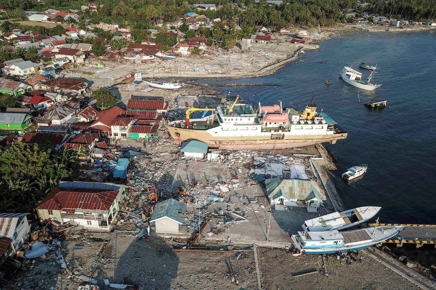 остров сулавеси индонезия цунами