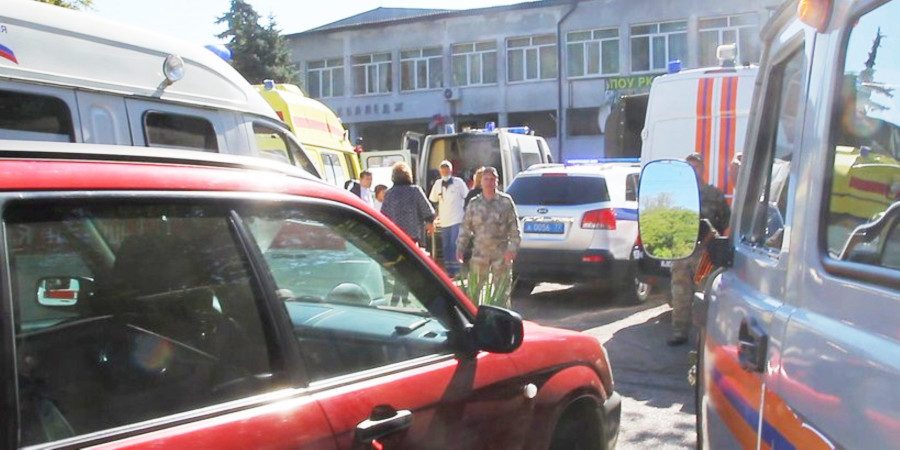 взрыв в Керченском политехническом колледже 