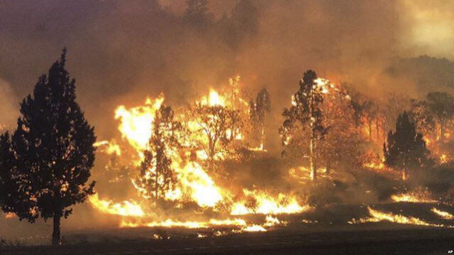 пожар в калифорнии сейчас