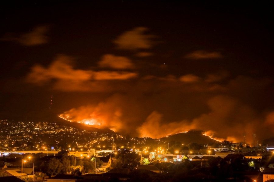 пожар в калифорнии 2018