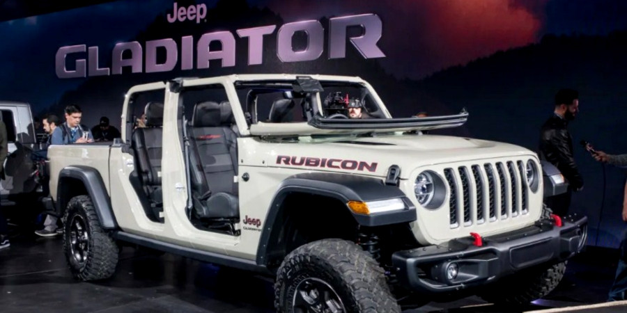 2020 Jeep Gladiator будет представлен на автошоу в Индианополисе