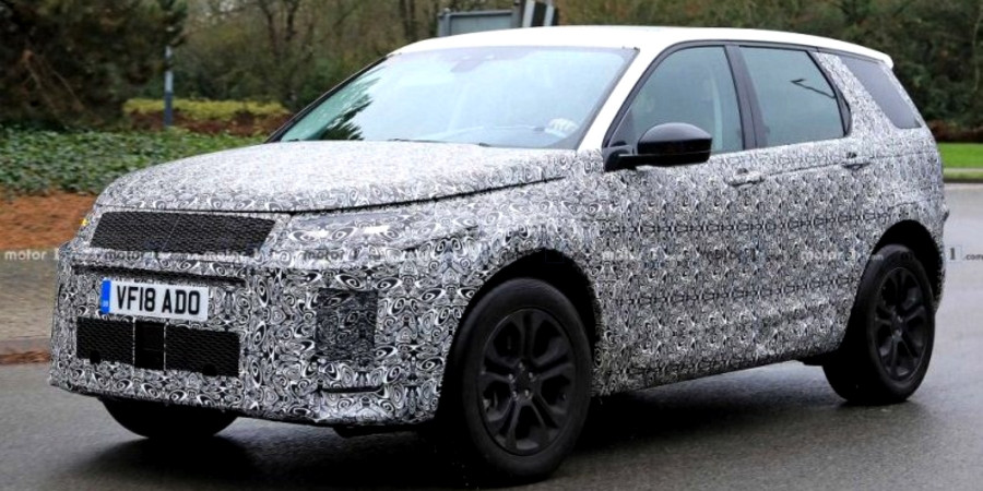 тестируемый Land Rover Discovery Sport