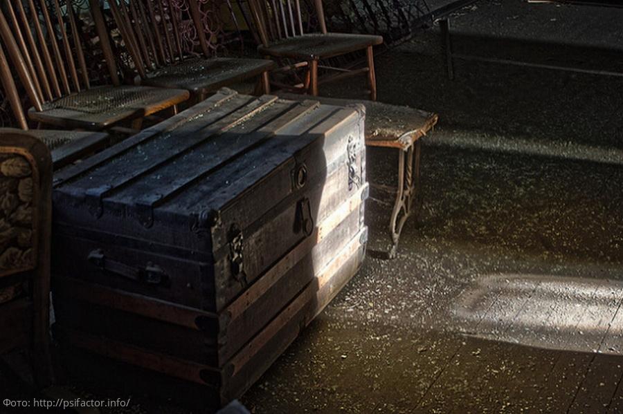 В таком сундуке жила девушка