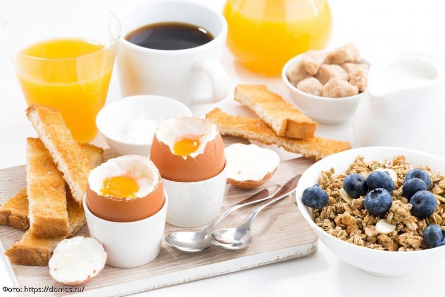яйца на завтрак 