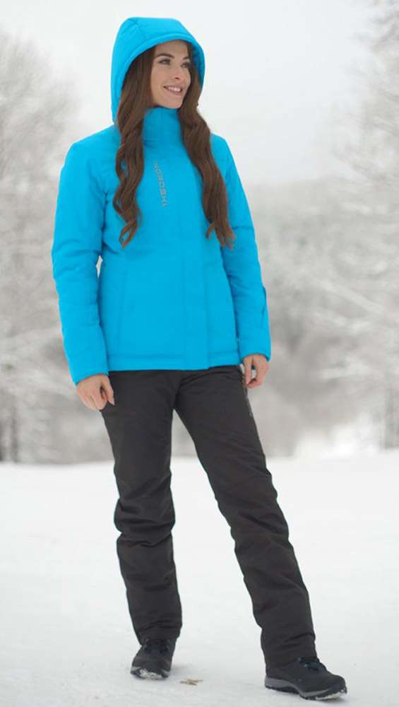 Nordski Mount теплый лыжный костюм женский blue