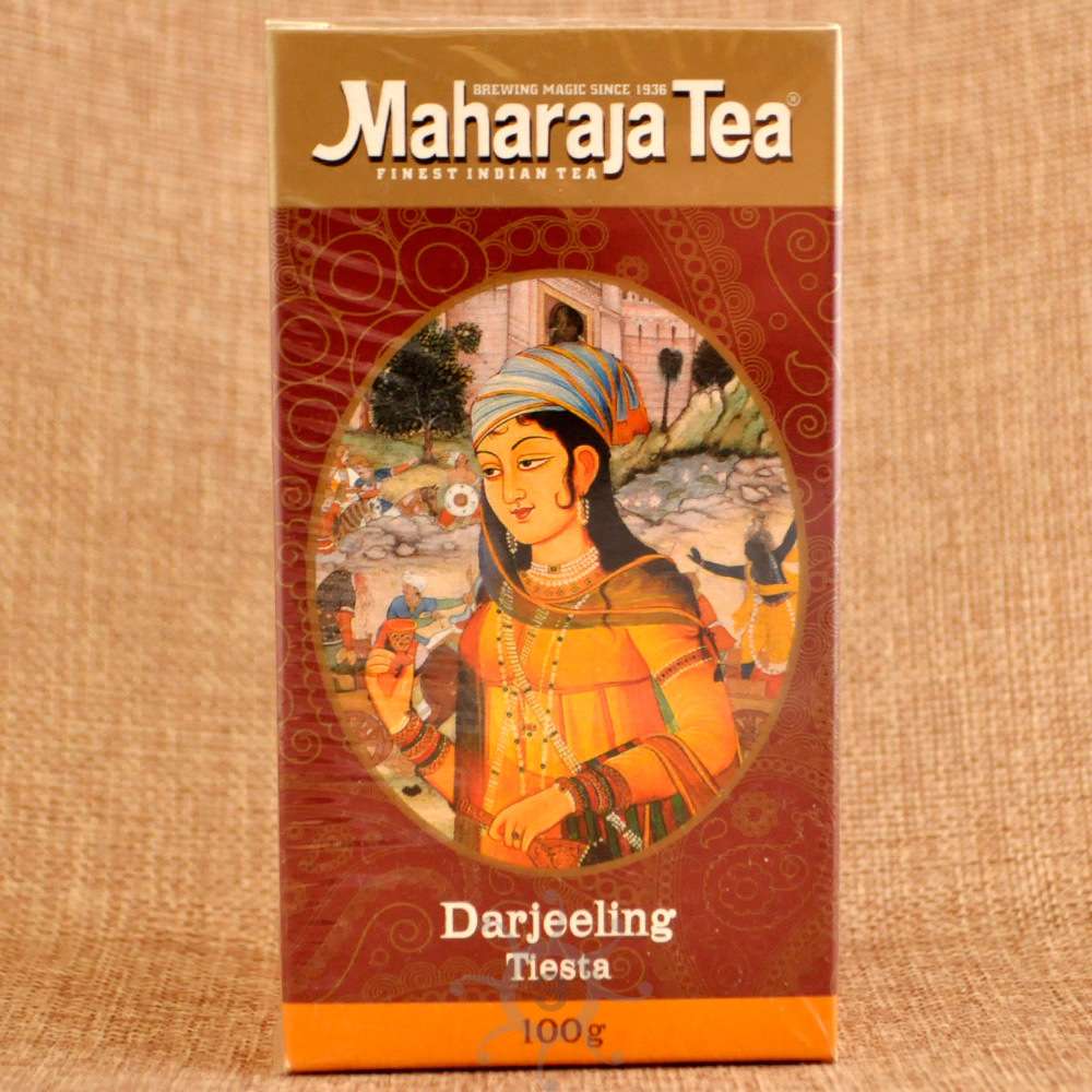 Чай чёрный Maharaja Tea Darjeeling Tiesta индийский байховый