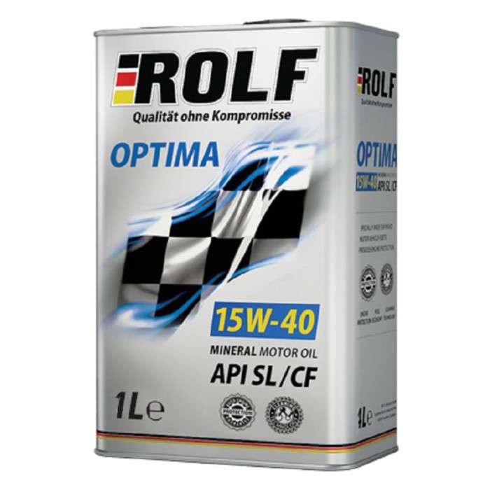 Моторное масло ROLF Optima 15W-40 SL/CF 4 л