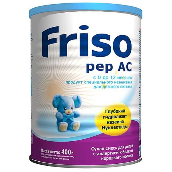 Смесь Friso Frisolaс Gold PEP AC Аллергия (с 0 до 12 месяцев) 400 г