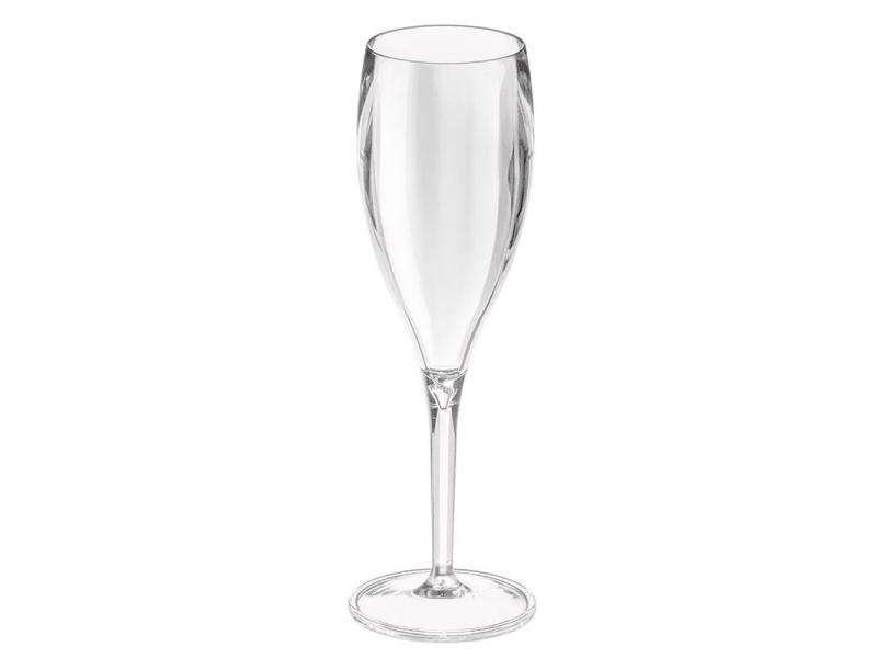 Барная посуда KOZIOL Набор бокалов для шампанского 4 шт Superglas CHEERS NO. 1 100 мл серый
