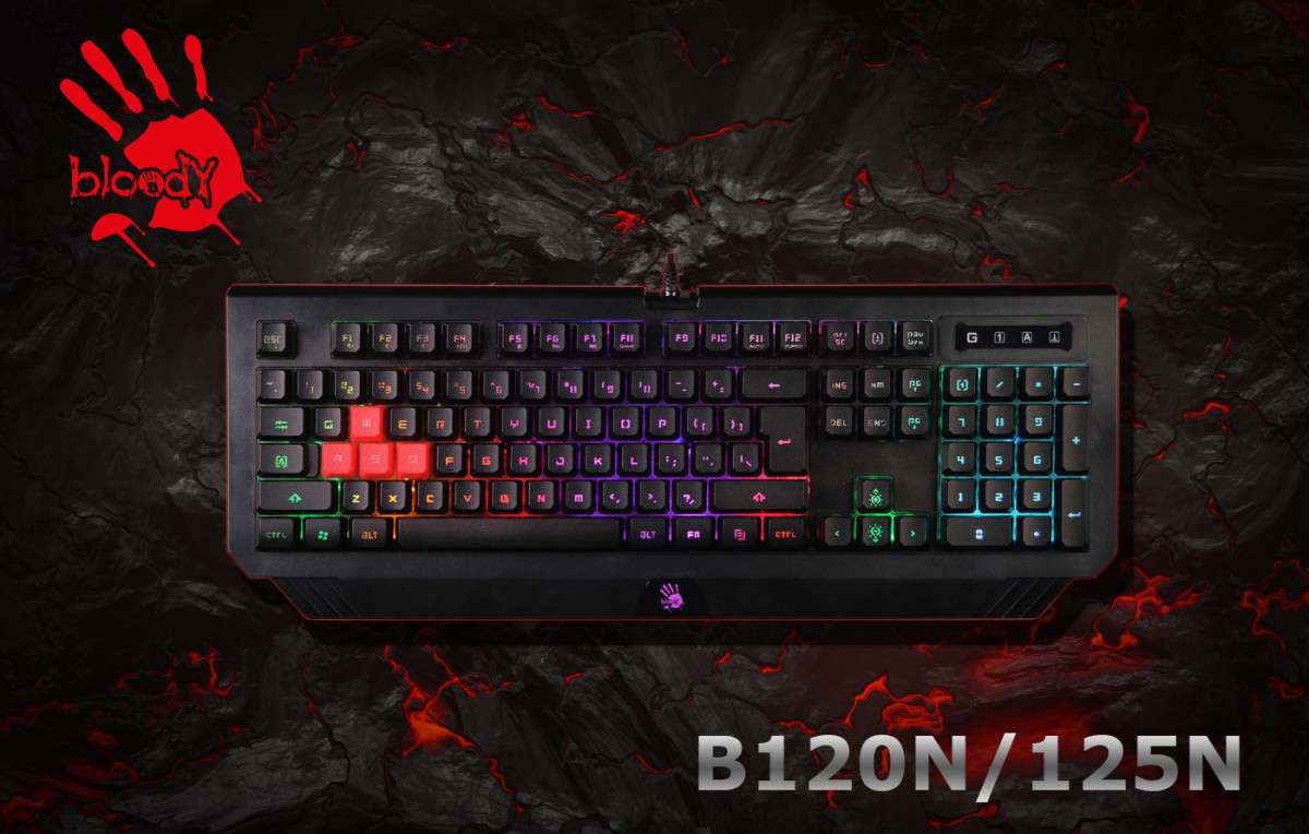 Игровая клавиатура Bloody B120N