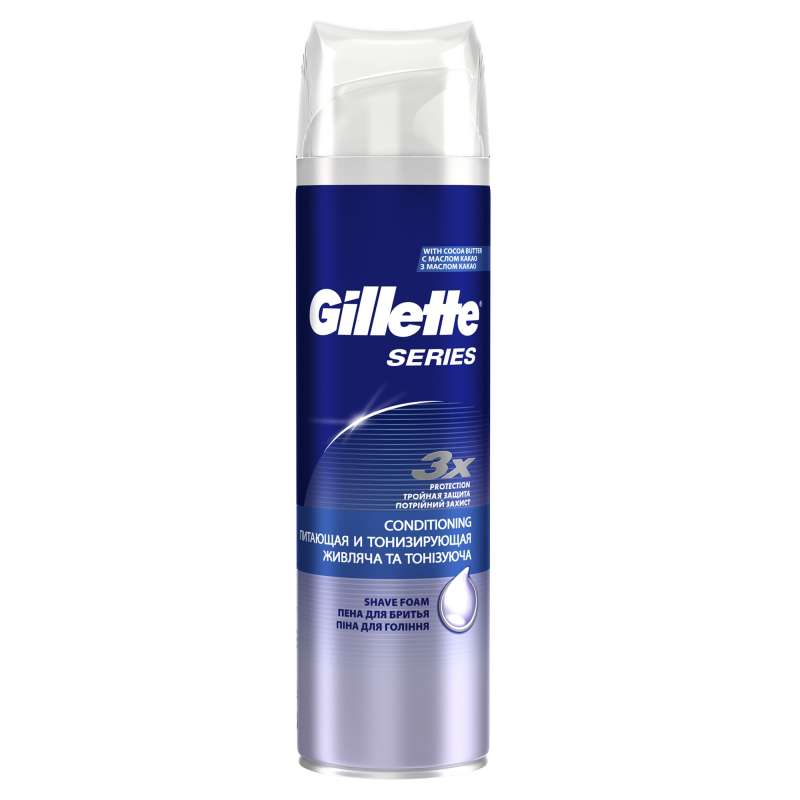 Пена для бритья Series для чувствительной кожи Gillette
