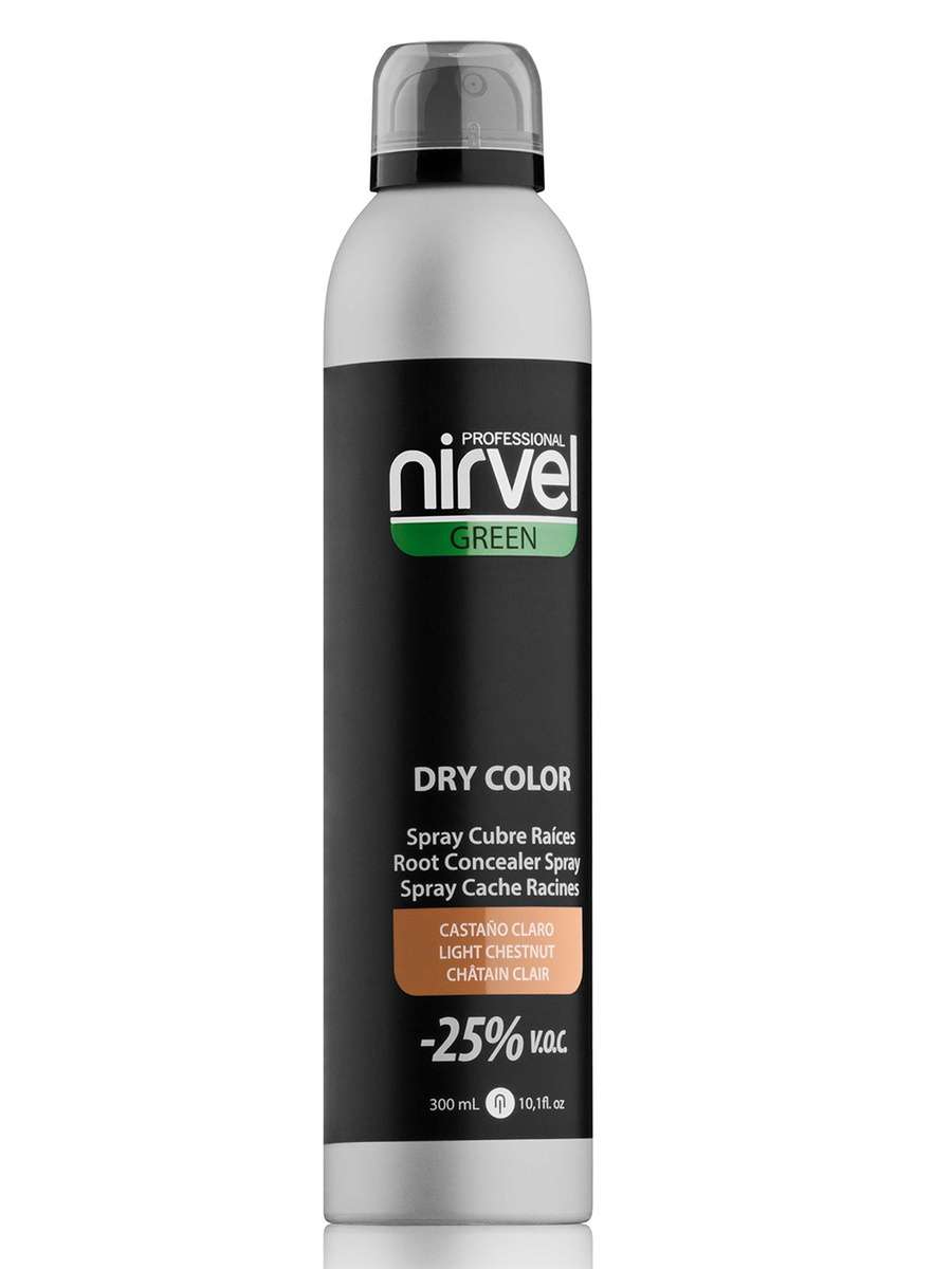Спрей Nirvel Green Dry Color, светло-коричневый