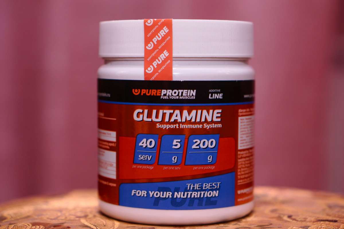 Аминокислота Pure Protein L-Glutamine (200 г)