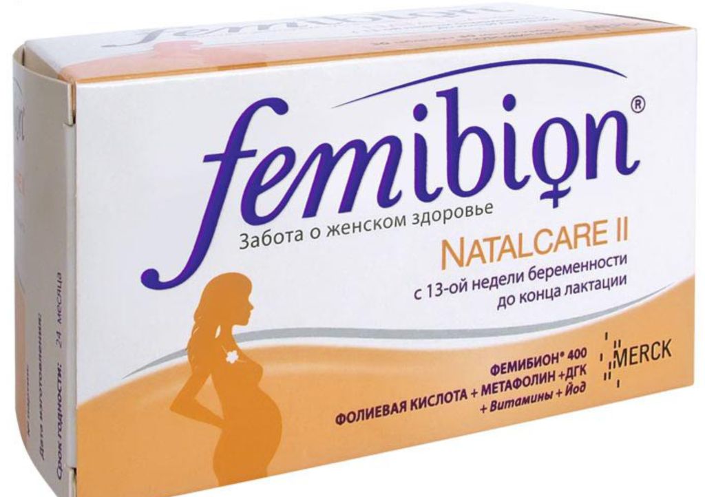 Фемибион наталкер ii таб. п.о №30+капс.№30